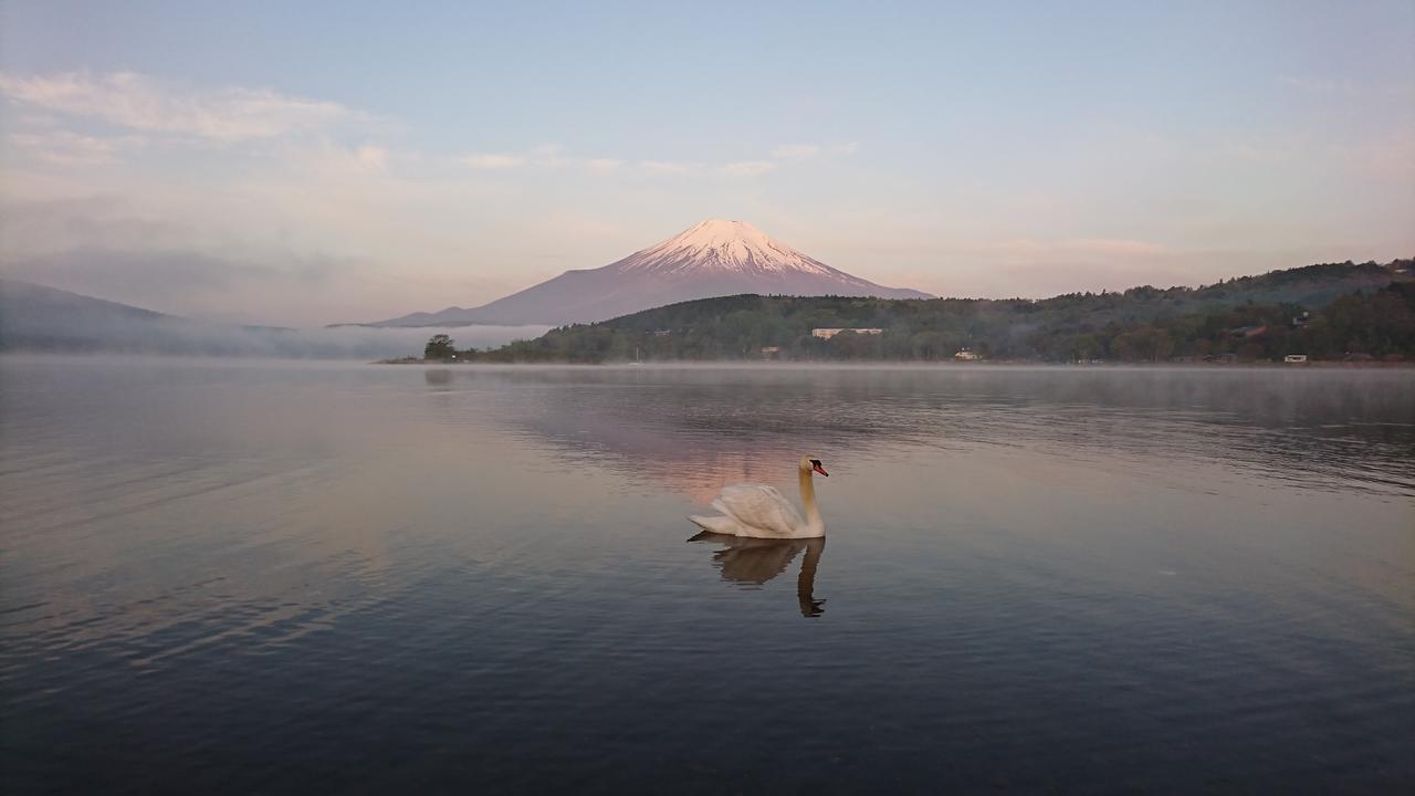 Ryokan Kajiyaso ยามานากะโกะ ภายนอก รูปภาพ